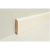 JOKA Sockelleiste Kiefer Weiß Lackiert RAL 9010 18x80x2400 mm Rund Profil 103-640
