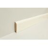 JOKA Sockelleiste Kiefer Weiß Lackiert RAL 9010 12x58x2400 mm Rund Profil 103-640