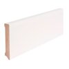 JOKA Sockelleiste Kiefer Weiß Lackiert RAL 9010 16x96x2400 mm Cube Profil 103-640