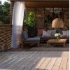 Jordan THERMORY Thermokiefer Terrassendiele 26 x 140 x 4200 mm – gebürstet – seitlich genutet – Thermoholz