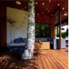 Jordan Thermo-Esche Terrassendiele 20 x 132 x 3000 mm – glatt gehobelt – seitlich genutet – Thermoholz