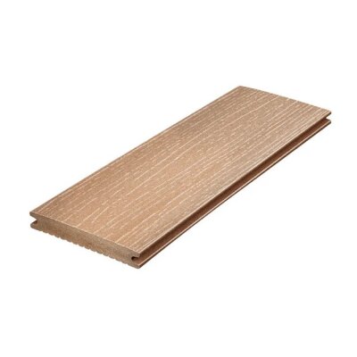 Die Kernige Massivdiele 21 x 140 x 4000 mm terrabraun – NATURinFORM WPC Terrassendiele