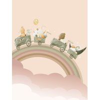 CW6002-2 Decoprint Wallcoverings Cute Walls silber rosa...