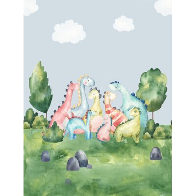CW6003-2 Decoprint Wallcoverings Cute Walls bunt Digitaltapete