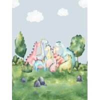 CW6003-2 Decoprint Wallcoverings Cute Walls bunt...