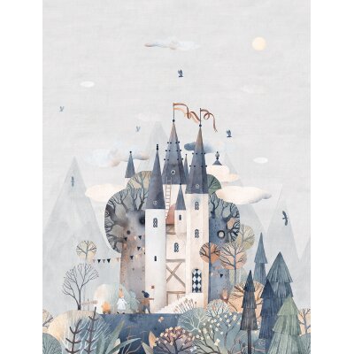 CW6005-2 Decoprint Wallcoverings Cute Walls blau  Digitaltapete