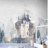 CW6005-2 Decoprint Wallcoverings Cute Walls blau  Digitaltapete