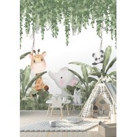 CW6016-1 Decoprint Wallcoverings Cute Walls grün...
