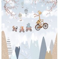 CW6033-1 Decoprint Wallcoverings Cute Walls blau...