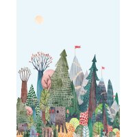 CW6034-2 Decoprint Wallcoverings Cute Walls bunt...