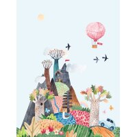 CW6036-2 Decoprint Wallcoverings Cute Walls blau...