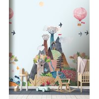 CW6036-2 Decoprint Wallcoverings Cute Walls blau...