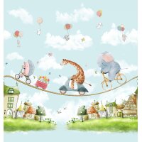 CW6039-1 Decoprint Wallcoverings Cute Walls blau...
