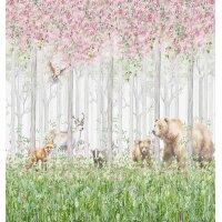 CW6045-1 Decoprint Wallcoverings Cute Walls rosa...