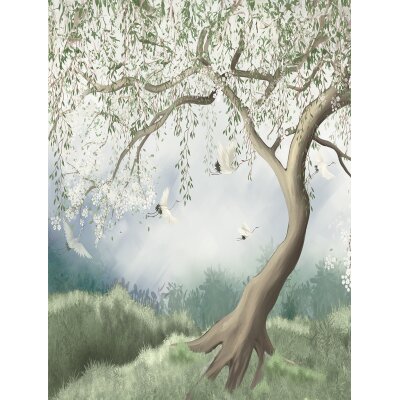 CW6051-1 Decoprint Wallcoverings Cute Walls blau Digitaltapete