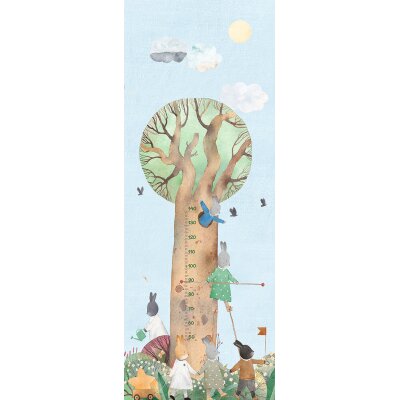 CW6064-1 Decoprint Wallcoverings Cute Walls blau  Digitaltapete