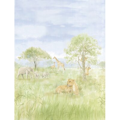 CW6113-2 Decoprint Wallcoverings Cute Walls grün Digitaltapete