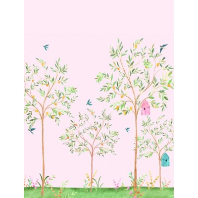 CW6121-1 Decoprint Wallcoverings Cute Walls rosa zartrosa  Digitaltapete