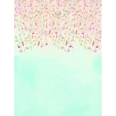 CW6124-1 Decoprint Wallcoverings Cute Walls blau himmelblau Digitaltapete