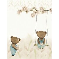 CW6127-2 Decoprint Wallcoverings Cute Walls Taupe Digitaltapete