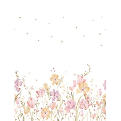CW6129-1 Decoprint Wallcoverings Cute Walls weiß brillantweiß  Digitaltapete