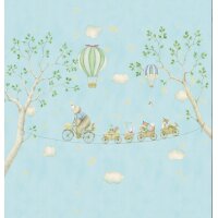 CW6138-1 Decoprint Wallcoverings Cute Walls blau hellblau...