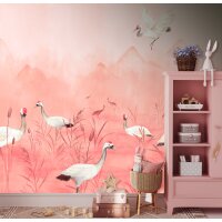CW6150-1 Decoprint Wallcoverings Cute Walls rosa pink...