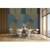SW3000-1 Decoprint Wallcoverings Scenic Walls  Mitternachtsblau Blau Digitaldruck Vlies