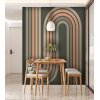 SW3019-3 Decoprint Wallcoverings Scenic Walls  Gewehrgrün Grün Digitaldruck Vlies