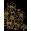 SW3027-4 Decoprint Wallcoverings Scenic Walls  Schwarz & Gold  Digitaldruck Vlies