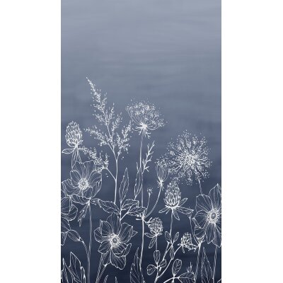 SW3031-3 Decoprint Wallcoverings Scenic Walls  Blau Digitaldruck Vlies