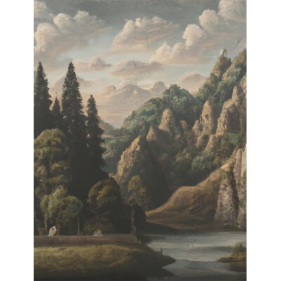 SW3035-1 Decoprint Wallcoverings Scenic Walls  Mehrfarbig Bunt Digitaldruck Vlies