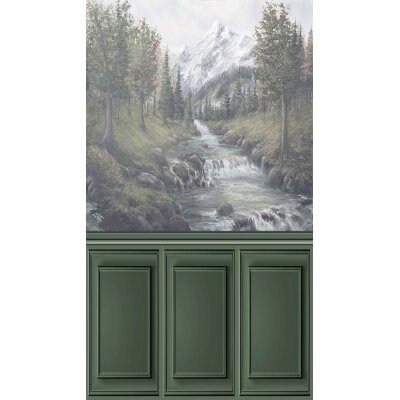 SW3036-1 Decoprint Wallcoverings Scenic Walls  Grün  Digitaldruck Vlies