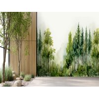 SW3038-1 Decoprint Wallcoverings Scenic Walls  Mehrfarbig...