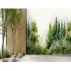 SW3038-1 Decoprint Wallcoverings Scenic Walls  Grün  Digitaldruck Vlies