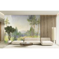 SW3039-1 Decoprint Wallcoverings Scenic Walls  Grün...