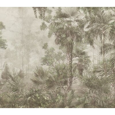 SW3040-1 Decoprint Wallcoverings Scenic Walls  Moosgrau  Digitaldruck Vlies