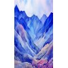 SW3046-1 Decoprint Wallcoverings Scenic Walls  Blauviolett  Digitaldruck Vlies