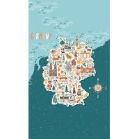 SW3063-1 Decoprint Wallcoverings Scenic Walls  Blau...