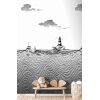 SW3065-1 Decoprint Wallcoverings Scenic Walls  Schwarz & Weiß  Digitaldruck Vlies