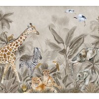 SW3066-1 Decoprint Wallcoverings Scenic Walls  Taupe...