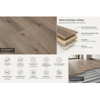 JOKA XploraPURE 832 Naturdesignboden NK32 8617 PAR1652028_8617 – Oak royal greige V4, 2,24 m²