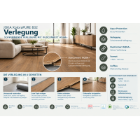 JOKA XploraPURE 832 Naturdesignboden NK32 8610 PAR1652028_8610 – Oak royal warm V4, 2,24 m²