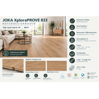 JOKA XploraPROVE 833 Naturdesignboden NK33 8810 PAR1652027_8810 – Oak royal warm V4, 1,99 m²