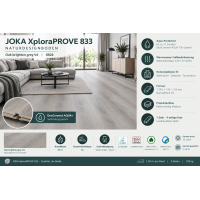 JOKA XploraPROVE 833 Naturdesignboden NK33 8826 PAR1652027_8826 – Oak brighton grey V4, 1,99 m²