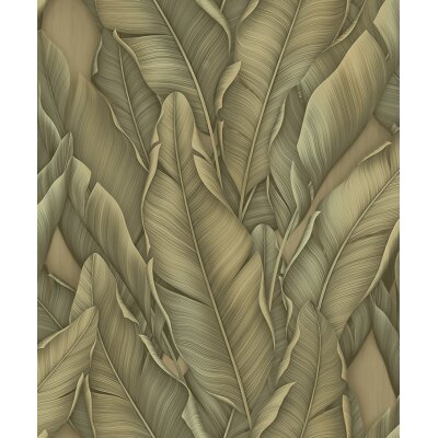 SMITA Altagamma Shade 26211 Tapete Vinyl auf Vlies grün braun gold