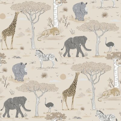 Essener Tapeten Kids and Teens G78588 Vliestapete sand grau taupe