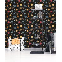 Essener Kids and Teens G78596 Vliestapete Planeten bunt