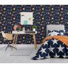 Essener Kids and Teens G78597 Vliestapete bunte Planeten und Weltall