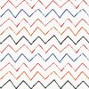 Essener Tapeten Kids and Teens G78604 Zickzack Tapete rot orange blau schwarz Vliestapete